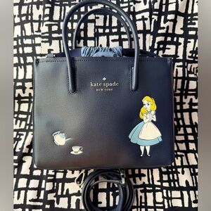 Kate Spade x Disney Alice in Wonderland Shopper Crossbody Bag